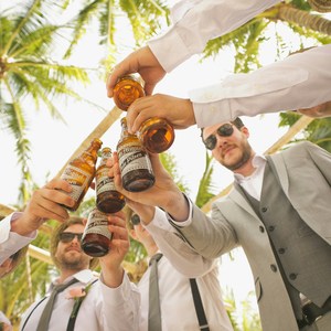 Gentleman making a toast