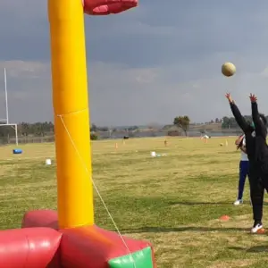 Inflatable Netball Post